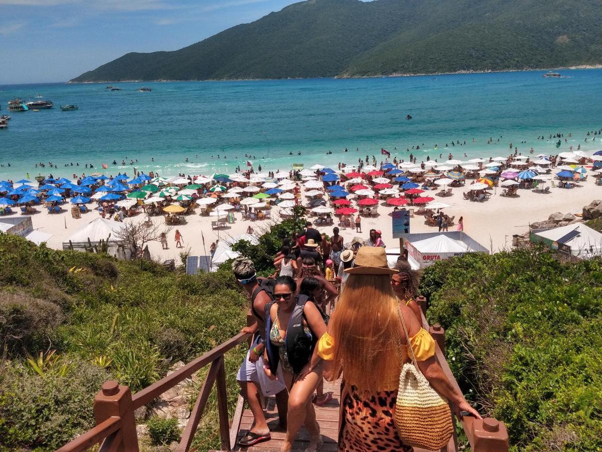 Apartamento No Golden Lake - Pe Na Areia, Agua De Coco E Cervejinha 阿拉亚尔-杜卡布 外观 照片