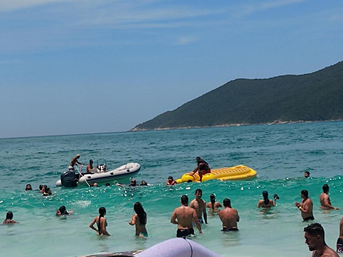 Apartamento No Golden Lake - Pe Na Areia, Agua De Coco E Cervejinha 阿拉亚尔-杜卡布 外观 照片